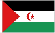 Western Sahara Hand Waving Flags